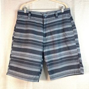 Iron KO 34 Swim Shorts
Board Shorts  
Blue Gray Stripe Beach Vacation Cruise